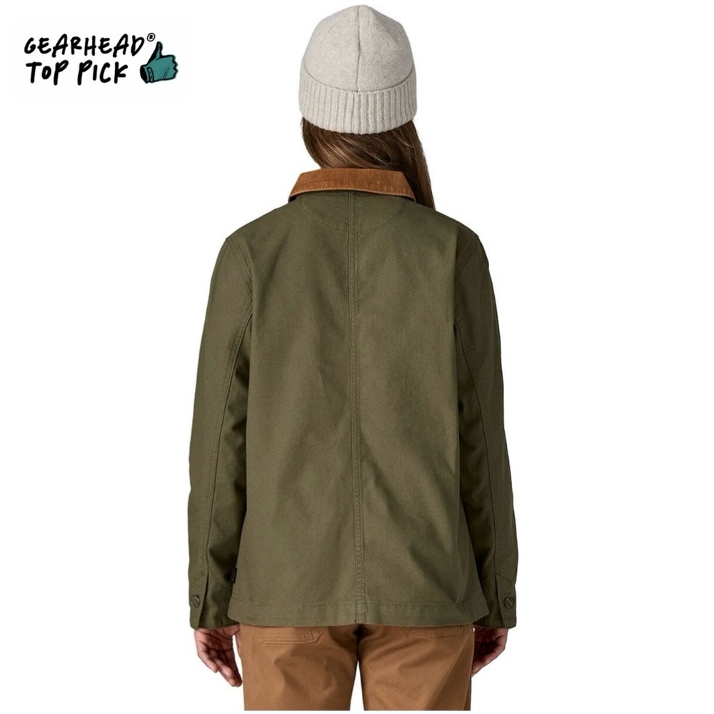NWT Patagonia Women's Point Reyes Canvas Coat - Picture 9 of 16